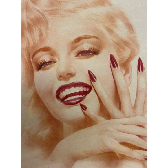 Vintage 12x17 Marilyn Monroe Poster by Alberto Vargas-Pinup Art - Picture 4 of 4